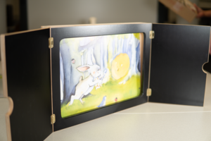 Ein Kamishibai Rahmen